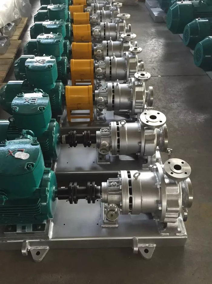 TCA無泄漏雙層隔離套臥式液氯泵/石油化工流程無泄漏磁力泵/ 石油化工流程無密封磁力泵/ API685磁力泵/無泄漏磁力泵/液氯磁力泵/液氯專用泵